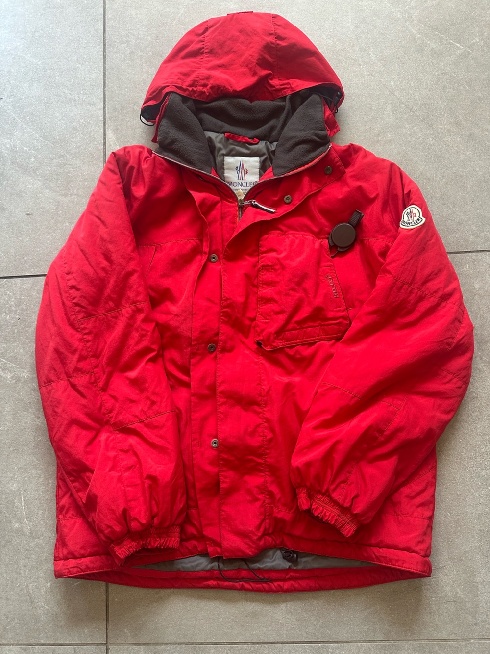 Vintage Moncler Grenoble Red Recco Jacket